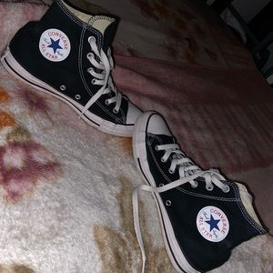 Converse Unisex All Star Hi Black